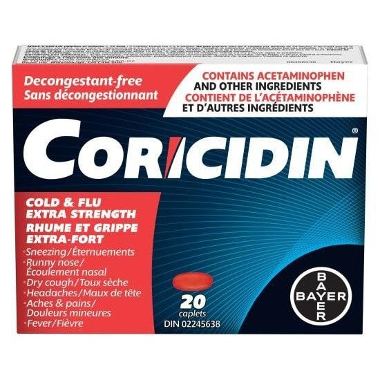 Coricidin Ii Cold & Flu Xst 20