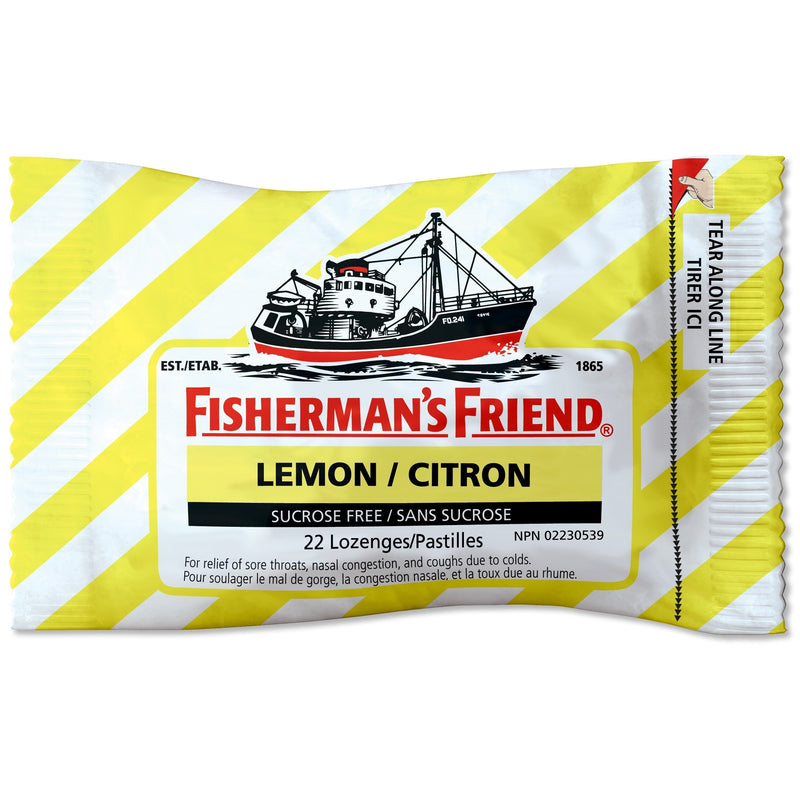 Fishermans Friend Sugarfree Lemon Loz 22