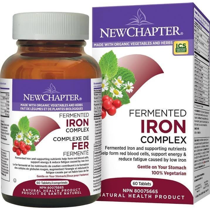 New Chapter Fermented Iron Complex 60