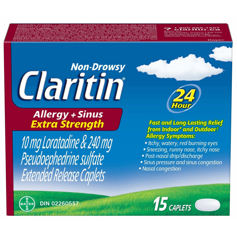 Claritin Allergy & Sinus Xst 15