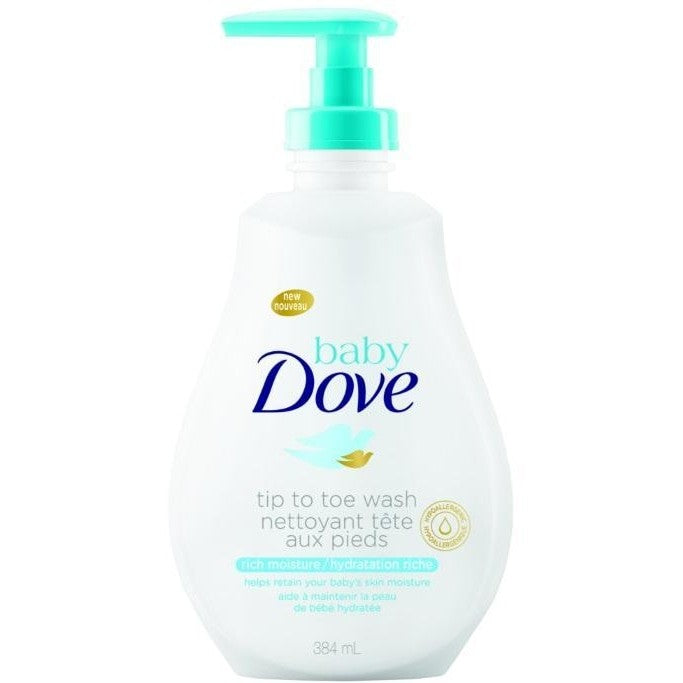 Dove Baby Tip To Toe Body Wash Rich Moisture 384mL