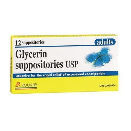 Glycerin Adult Supp 2.7G 12