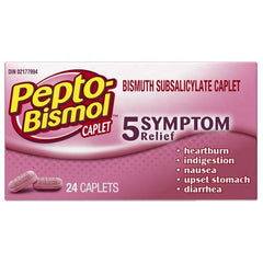 Pepto Bismol Swallowable Cplt 24