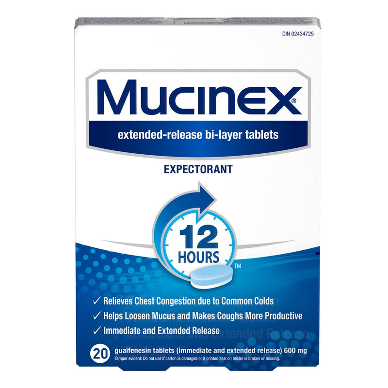 Mucinex Se Tb 600mg 20