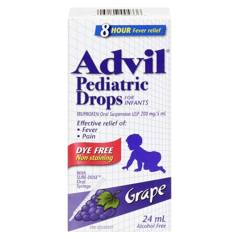 Advil Child Grape Dy/F Drops 24mL