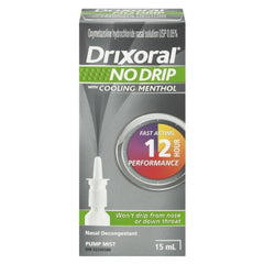 Drixoral No Drip W/Ment 15mL