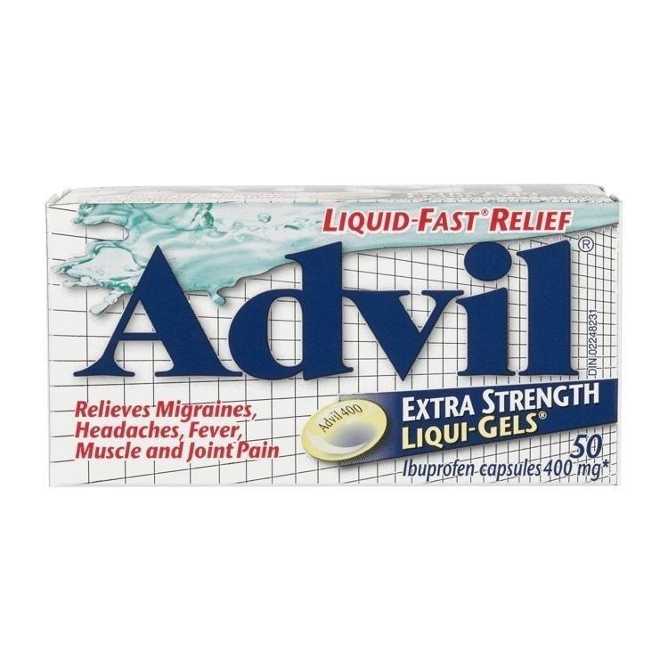 Advil Liqgels Xst Cap 400mg 50