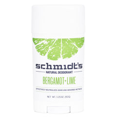 Schmidt'S Deodorant Bergamot & Lime Deodorant