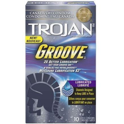 Trojan Groove Condoms 10