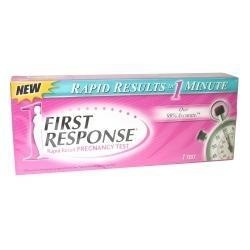 First Response Pregnancy Test 1Min 1 Test