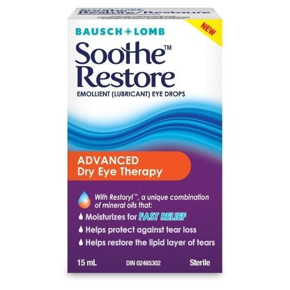 B&L Soothe Restore Dry Eye 15mL