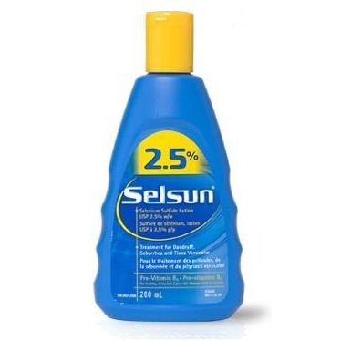 Selsun Blue Shampoo Susp 2.5% 200mL