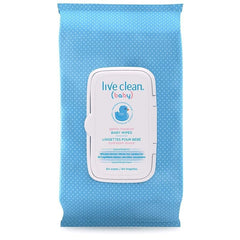 Live Clean Baby Wipes 56