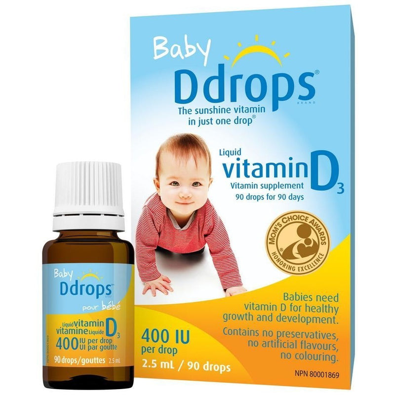 Ddrops Baby 400Iu/Drop 90