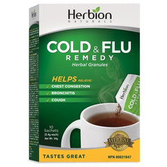 Herbion Cold & Flu Sachet 10