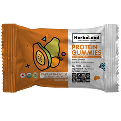 Herbaland Protein Papaya Parad Gummies 50G