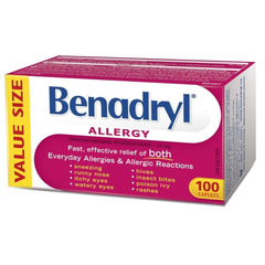 Benadryl Cplt 25mg 100mg