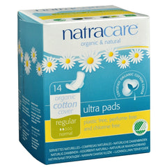 Natracare Pads Ult Rg Wng 14