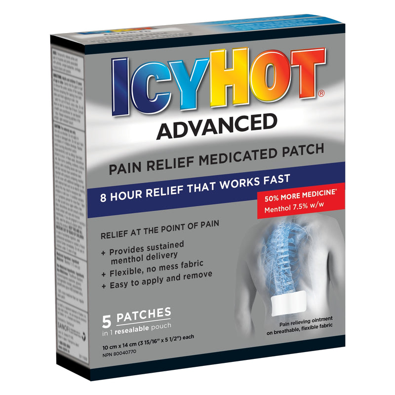 Icy Hot Advanced Med Patch 5