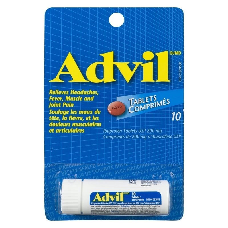 Advil Tb 200mg Pocket Pack 10