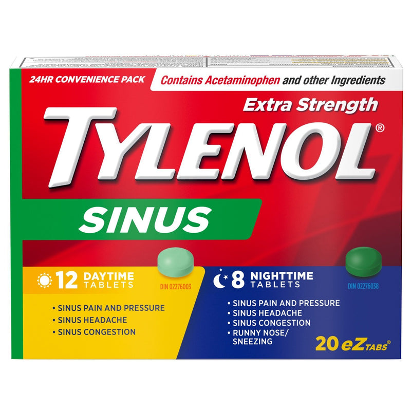 Tylenol Sinus Xst Dy/Nt 12+8