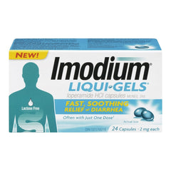 Imodium Liq-Gel Cap 24