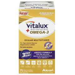 Vitalux Advanced + Omega-3 Caps 75