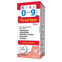 Homeocan Kids 0-9 Throat Ease Syrup 100mL