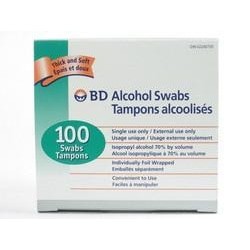 Bd Alcohol Swabs 100