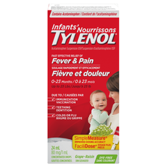 Tylenol Drops Infant D/Fr Grape 24mL