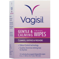 Vagisil Medicated Wipes 12