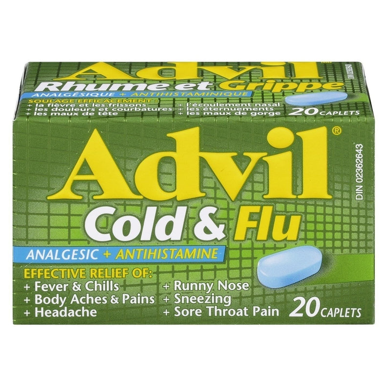 Advil Cold & Flu Cplt 20