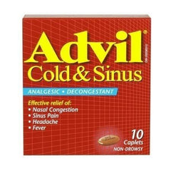 Advil Cold & Sinus Cplt 200mg 10