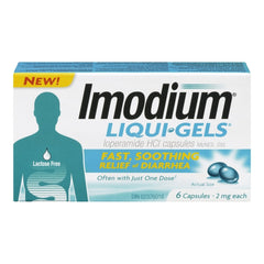 Imodium Liq-Gel Caps 6