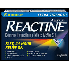 Reactine Xst Tb 10mg 10