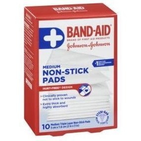 Band-Aid Jj Non-Stick Md 5X7.5Cm