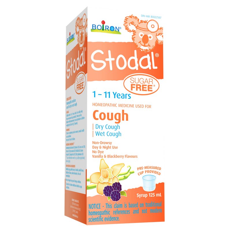 Stodal Child Cough Sugarfree Syrup 125mL