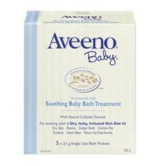 Aveeno Baby Bath Soothing 5X21G