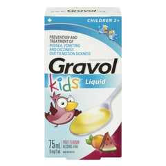 Gravol Kids Liq 15mg/5mL