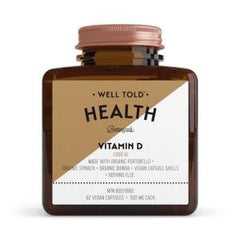 Well Told Vitamin D Caps 62