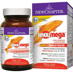 New Chapter Wholemega Salmon Oil 60