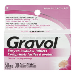 Gravol Tb 50mg 30