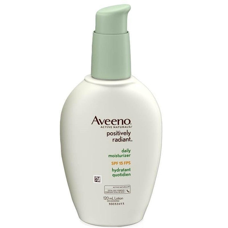 Aveeno Positively Radiant Daily Moist Spf 15 120mL