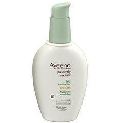 Aveeno Positively Radiant Daily Moist Spf 15 120mL