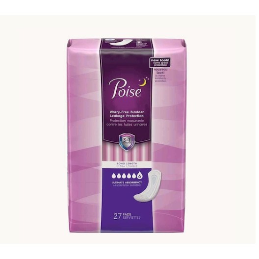 Poise Pad Ultimate Protection Long 27